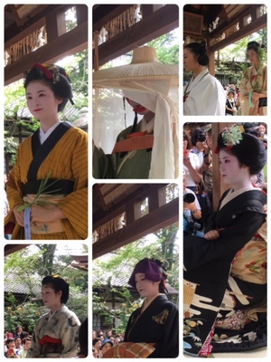 9月26日、指導師範科での校外学習にて安井金比羅宮での『櫛祭り』に行ってきました。
