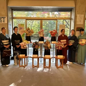 【レポート　着付けボディ・ヘアアレンジ・帯結び　展示】12/7 きもの文化実演ショー in金剛能楽堂のサムネイル