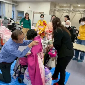 【レポート  車椅子着付け講座】 11/29 神戸学院大学にて1日集中のサムネイル