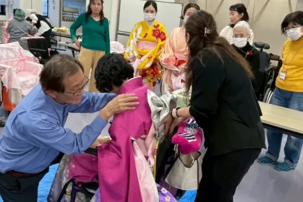 【レポート  車椅子着付け講座】 11/29 神戸学院大学にて1日集中